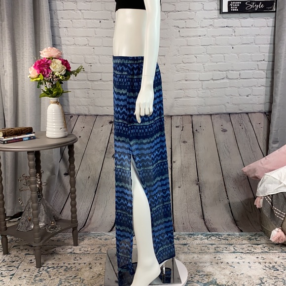 HOLLISTER Blues MAXI Skirt Size: Medium - Picture 3 of 17